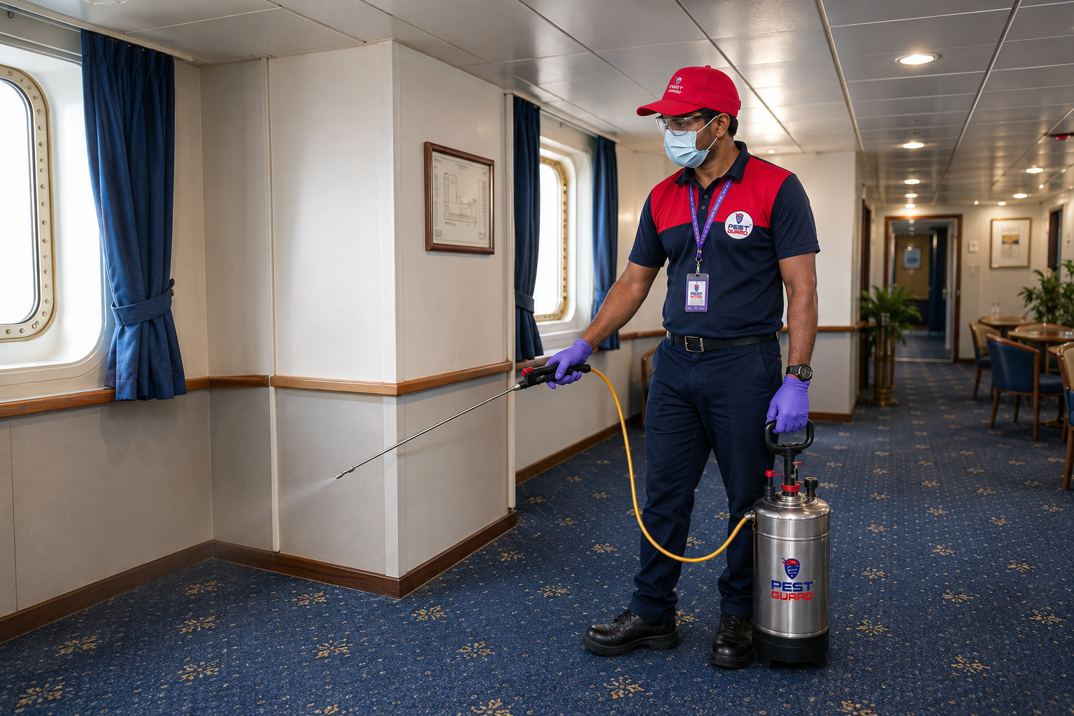 General Disinfestation Treatment in ship