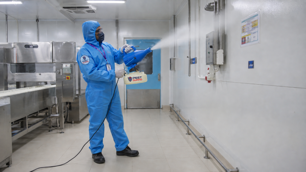 Microbial Disinfection Treatment in food processing industry